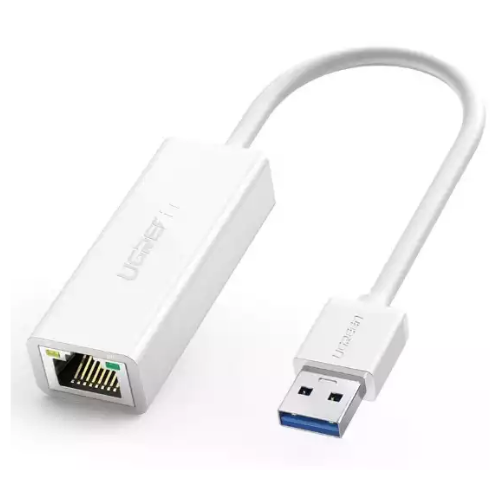 Ugreen 20255 USB 3.0 to RJ45 Gigabit Ethernet Adapter White