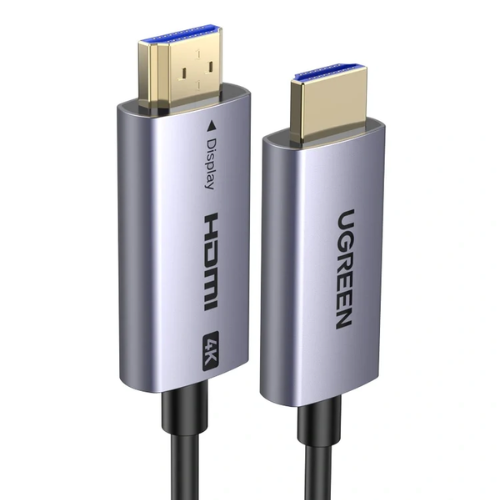 Ugreen 45503 HDMI 4K Fiber Optic Cable Male to Male Aluminum Shell 10m