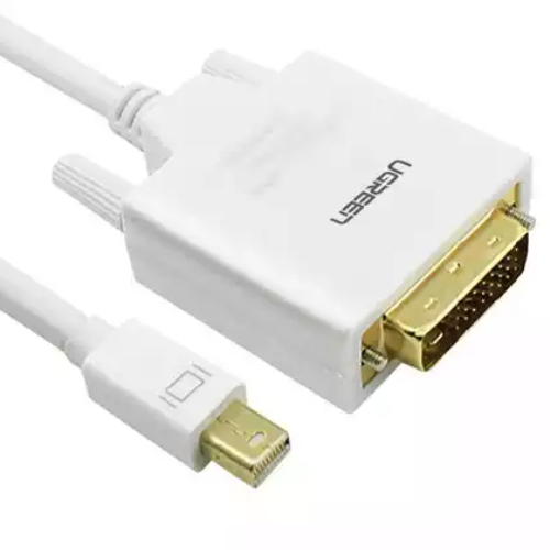 Ugreen 10405 Mini DisplayPort to DVI 24+1 Cable 2m White