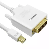 Ugreen 10405 Mini DisplayPort to DVI 24+1 Cable 2m White
