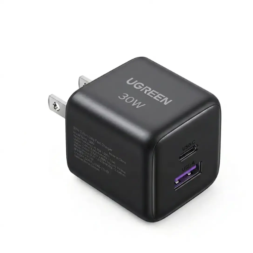 Ugreen 65025 30W Dual-Port Fast Charger 1C1A