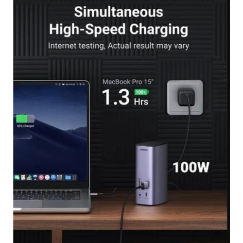 Ugreen 90325 USB-C Triple Display Docking Station 12-in-1