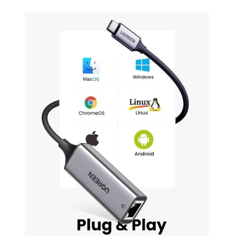 Ugreen 50737 USB-C to Ethernet Gigabit Adapter