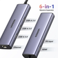 Ugreen 15598 Revodok 1061 6-in-1 USB-C Hub 100W PD 4K@30Hz HDMI