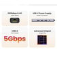 Ugreen 15623 USB-C/USB-A Hub + LAN Card