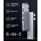 Ugreen 80856 6-in-2 USB-C Hub for MacBook Pro