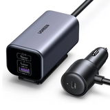 Ugreen 35571 150W 4 Port GaN 3 x Type-C And 1 x USB A Port Car Charger