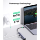 Ugreen 10919 Ultra-Slim 5-in-1 USB-C Hub with Ethernet and HDMI