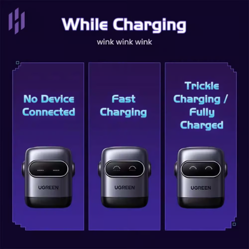 Ugreen 35186 UNO X662 QPai Robot 65W GaN Charger