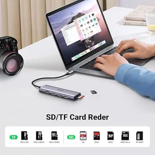 Ugreen 60383 6-in-1 USB-C Hub 4K@60Hz