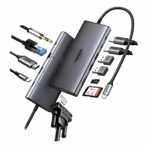 Ugreen 45520 USB-C 11-In-1 Docking Station
