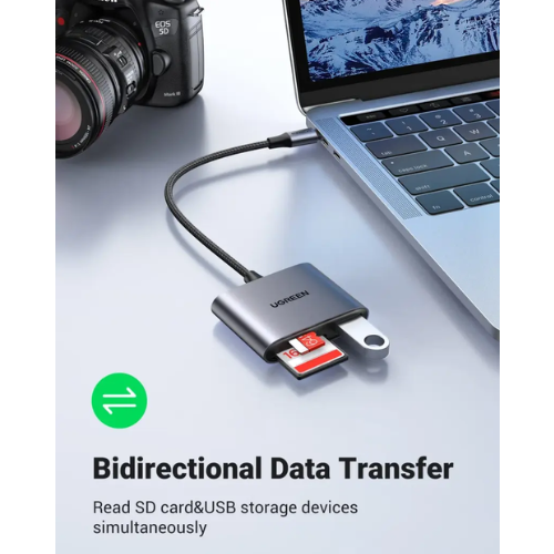 Ugreen 80798 3-in-1 USB-C SD Card Reader