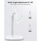 Ugreen 80358 Height Adjustable Desk Phone Holder - White
