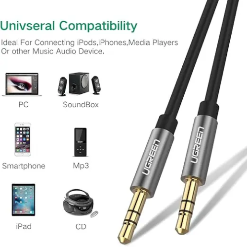Ugreen 10735 3.5mm Male to Male Cable