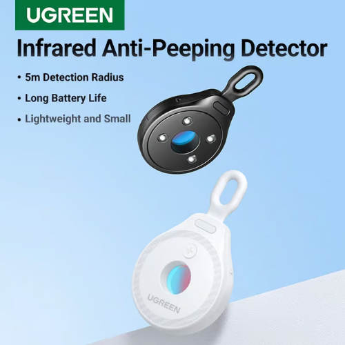 Ugreen 35579 Mini Anti-Peeping Camera Detector for Hidden Camera