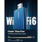 Ugreen 90340 AX1800 1800Mbps USB WiFi 6 Adapter