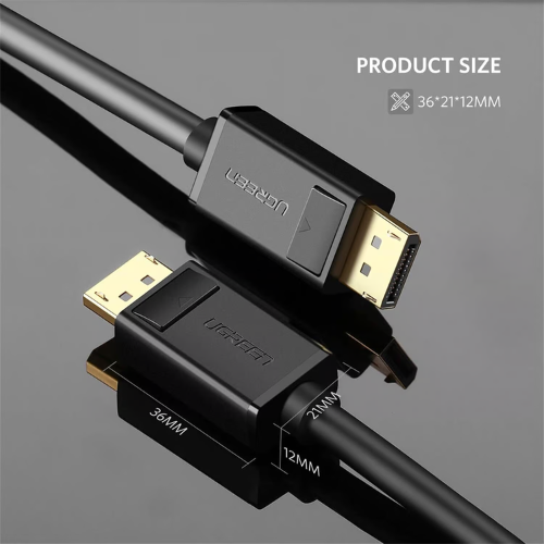 Ugreen 10245 DisplayPort 1.2 4K Male to Male Cable