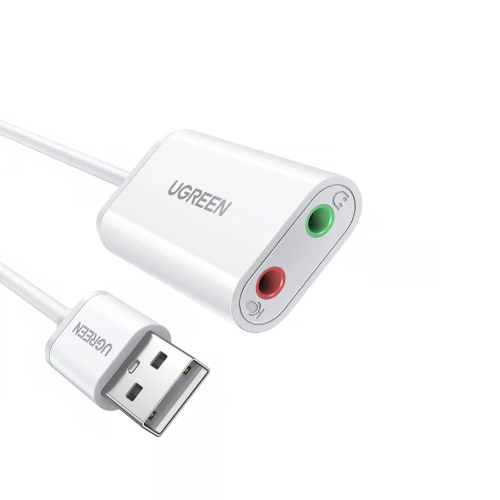 Ugreen 30143 USB 3.5mm External Stereo Sound Adapter for Headphone