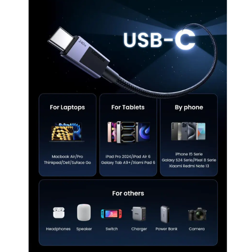 Ugreen 45068 240W USB-C to USB-C Cable