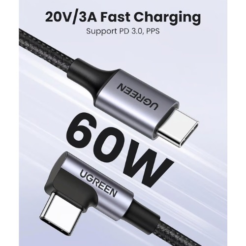 Ugreen 50125 60W PD USB-C Fast Charging Cable