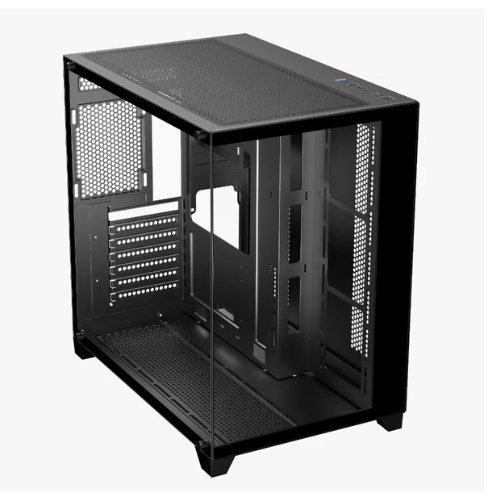 EASE EC124IF Pro Panoramic ATX Gaming Case with Mesh Top and One ARGB Fan