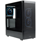 EASE EC123BM Panoramic Mesh ATX Gaming Case with Three ARGB Fans