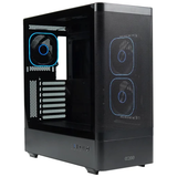 EASE EC123BM Panoramic Mesh ATX Gaming Case with Three ARGB Fans