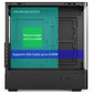 EASE EC123BM Panoramic Mesh ATX Gaming Case with Three ARGB Fans