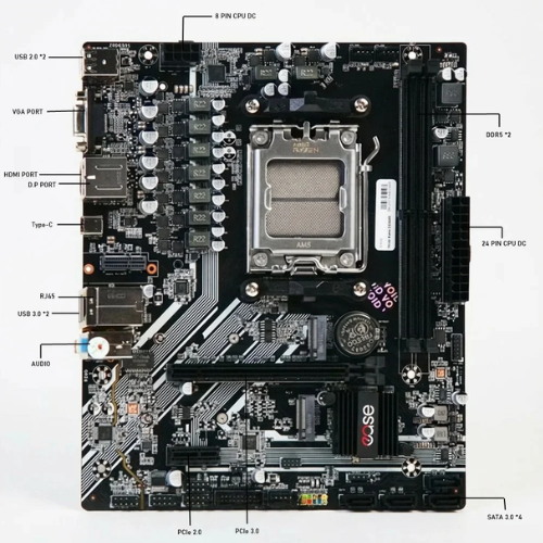 EASE EB650M AM5 DDR5 Motherboard