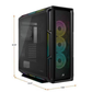 Corsair iCUE 5000T RGB Tempered Glass Mid-Tower ATX PC Case