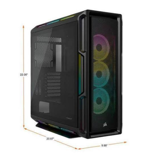 Corsair iCUE 5000T RGB Tempered Glass Mid-Tower ATX PC Case