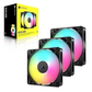 Corsair RS120-R ARGB 120mm PWM Reverse Fan Triple Pack