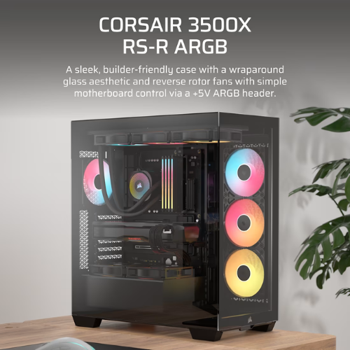 Corsair 3500X RS-R ARGB Mid-Tower PC Case