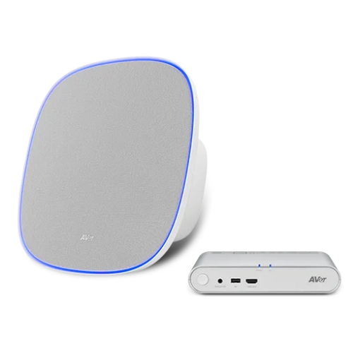 AVer FONE700 Ceiling Speakerphone System with Expansion Microphone and Hub