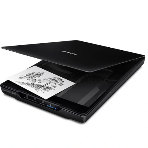 Epson Perfection V39 II Color Photo and Document Flatbed Scanner