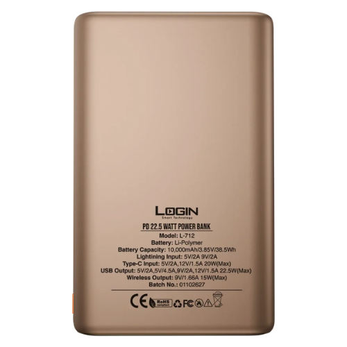 Login Magna L-712 10000mAh Power Bank