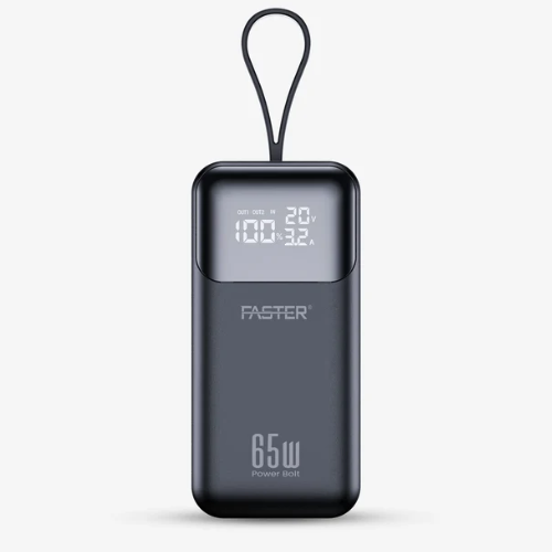 FASTER Power Bolt 65W Power Bank
