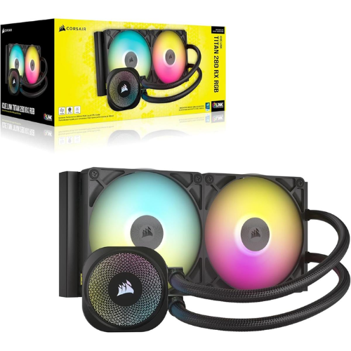Corsair iCUE LINK TITAN 280 RX RGB AIO Liquid CPU Cooler