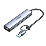 Ugreen 15623 USB-C/USB-A Hub + LAN Card