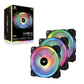 Corsair LL120 RGB 120mm PWM Fan – 3 Fan Pack with Lighting Node PRO