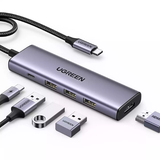 Ugreen 15597 5-in-1 USB-C Multifunctional Hub