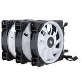 Corsair LL120 RGB 120mm PWM Fan – 3 Fan Pack with Lighting Node PRO