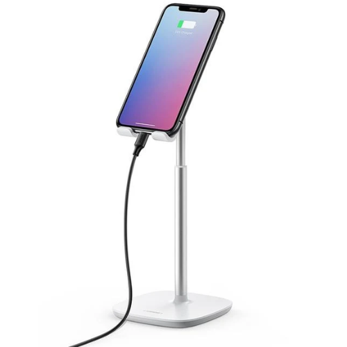 Ugreen 80358 Height Adjustable Desk Phone Holder - White