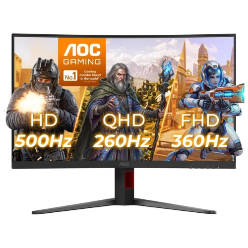 AOC CQ32G4Z 31.5" Curved QHD High-Refresh-Rate Gaming Monitor