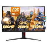 AOC CQ32G4Z 31.5" Curved QHD High-Refresh-Rate Gaming Monitor