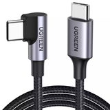 Ugreen 80714 USB-C 2.0 to Angle USB-C Cable Black 3m