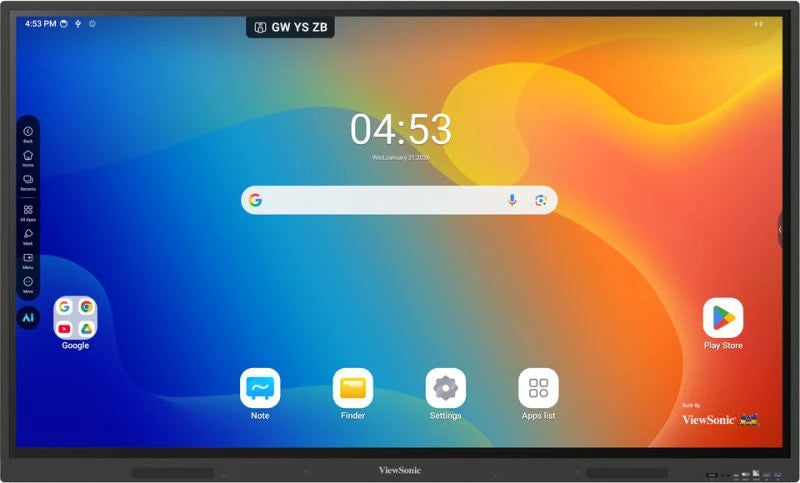 ViewSonic IN6505-C 65″ 4K Interactive Display