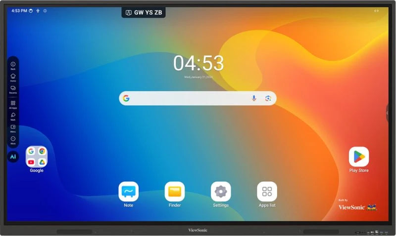ViewSonic IN7505-C 75″ 4K Interactive Display