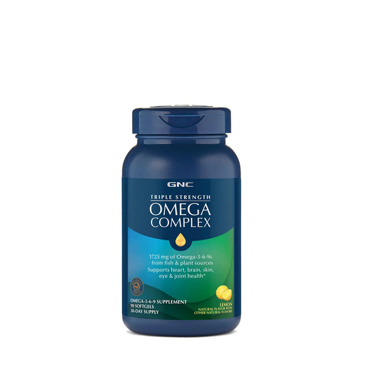 GNC Triple Strenght Omega Complex 90 Softgels