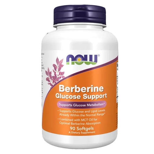 Now Berberine Glucose Support 90 Softgels